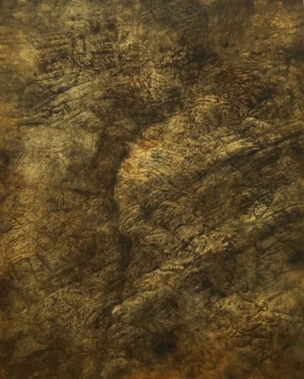 In a few moments time, etching, 48 x 62cm, 2024