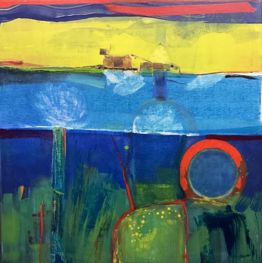 Unconditional Potability_122x122cm_Oil on Linen_Comrie