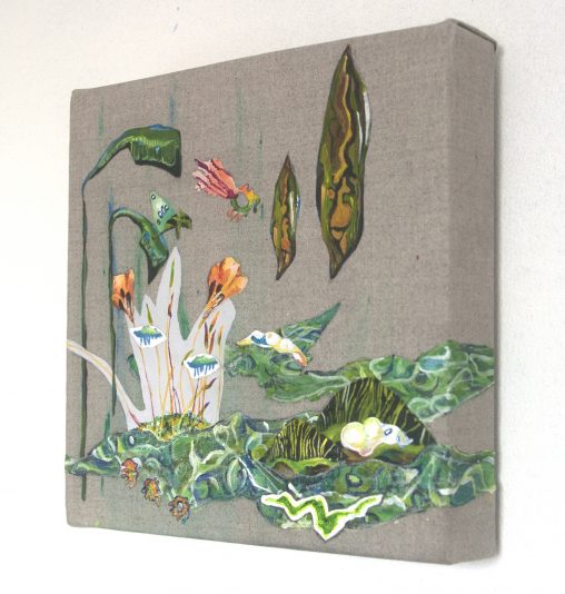 KarenMaxted_Beasties_20x20_Acryliconlinen