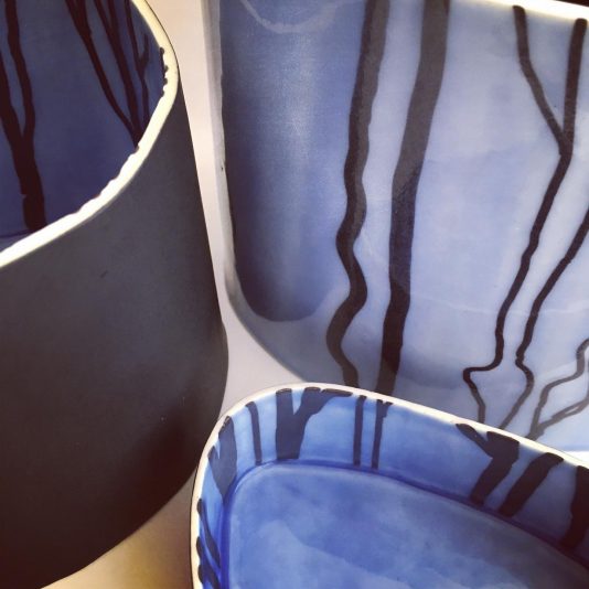 Carol Sinclair Among the Trees detail