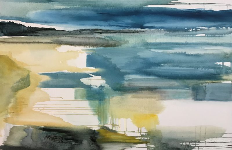 Long Light of the Summer oil on canvas 101 x 152cm Sarah Knox