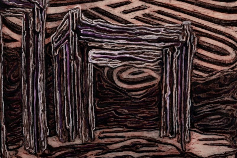 Paraiso Exhibition - 'The Middle Ground' (Piece 1, detail) - Lachlan Anthony Smith-min