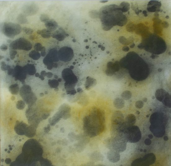 Paradox #1, 2021, 64 x 61 cm, Mixed media on Japanese paper