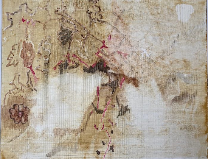 Janet Melrose Dust clouds 50x40cm