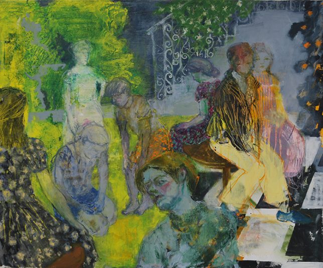 Posterity, oil on canvas, 117x142cm