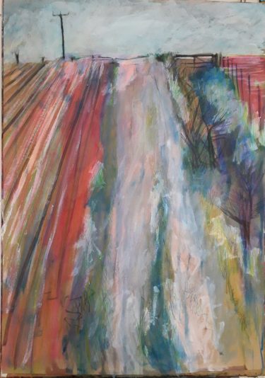 Theresa Gourlay 594 x 841mm gessoinkcoloured pencil